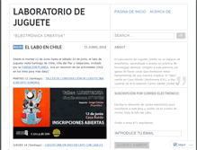 Tablet Screenshot of laboratoriodejuguete.com